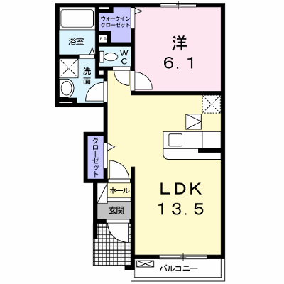 フォレストＡ 102【管理NO：1-016643101-01020】 ★家具家電は申し込み後に搬入します★ ★2026年10月中旬入居可能★の外観画像
