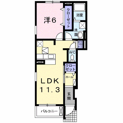 アプローズ 101【管理NO：1-017734901-01010】 ★家具家電は申し込み後に搬入します★ ★2026年10月上旬入居可能★の外観画像