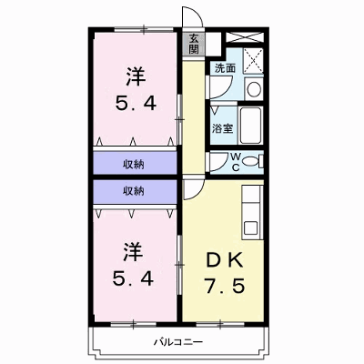 ミルキーウェイ 304【管理NO：1-001710301-03040】 ★家具家電は申し込み後に搬入します★ ★2026年10月上旬入居可能★の外観画像