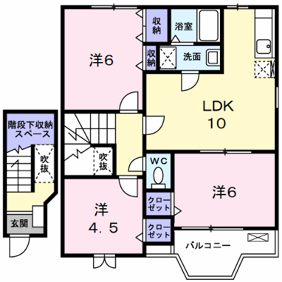 ラフレシールＢ 203【管理NO：1-012012202-02030】 ★家具家電は申し込み後に搬入します★ ★2026年10月下旬入居可能★の外観画像
