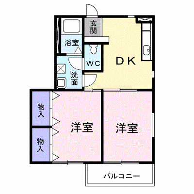 コスモスⅠ 101【管理NO：1-011484801-01010】 ★家具家電は申し込み後に搬入します★ ★2026年10月中旬入居可能★の外観画像