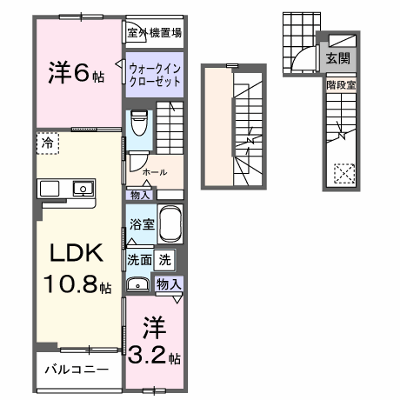 ＭＡＬＩＢＵ（マリブ） 303【管理NO：1-028366601-03030】 ★家具家電は申し込み後に搬入します★ ★2026年10月下旬入居可能★の外観画像