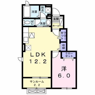 メゾンビュー 104【管理NO：1-019086601-01040】 ★家具家電は申し込み後に搬入します★ ★2026年09月中旬入居可能★の外観画像