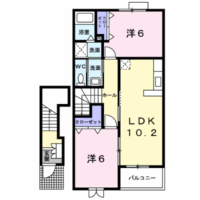 ｅｘｅ－ｒａｎｔｅ　参番館 203【管理NO：1-013885301-02030】 ★家具家電は申し込み後に搬入します★ ★2026年10月中旬入居可能★の外観画像
