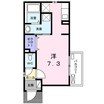 カルデア 202【管理NO：1-024875301-02020】 ★家具家電は申し込み後に搬入します★ ★2026年09月下旬入居可能★の外観画像