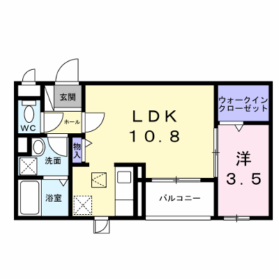 パレ・コンフォール 102【管理NO：1-028209701-01020】 ★家具家電は申し込み後に搬入します★ ★2026年09月上旬入居可能★の外観画像