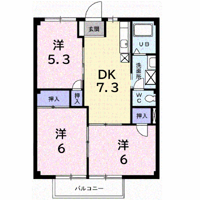 ニューシティ田口 202【管理NO：1-004057901-02020】 ★家具家電は申し込み後に搬入します★ ★2026年10月中旬入居可能★の外観画像