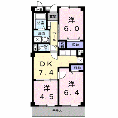 グラディオ１０ 103【管理NO：1-009386201-01030】 ★家具家電は申し込み後に搬入します★ ★2026年10月下旬入居可能★の外観画像