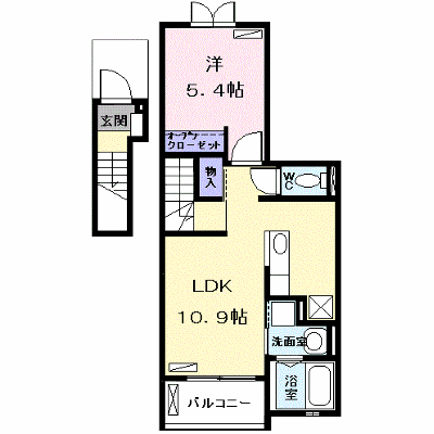 プリマヴェーラ 205【管理NO：1-016925801-02040】 ★家具家電は申し込み後に搬入します★ ★2026年10月下旬入居可能★の外観画像
