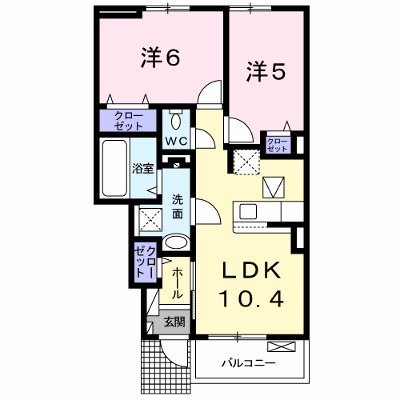 アンジュ　ハウス　Ⅱ 105【管理NO：1-025713101-01040】 ★家具家電は申し込み後に搬入します★ ★2026年10月上旬入居可能★の外観画像