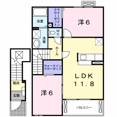 ブリッサＣ 202【管理NO：1-014375103-02020】 ★家具家電は申し込み後に搬入します★ ★2026年10月上旬入居可能★の外観画像
