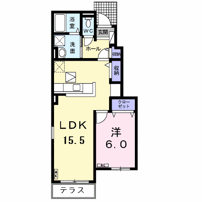 サンシャイン 101【管理NO：1-018834901-01010】 ★家具家電は申し込み後に搬入します★ ★2026年10月上旬入居可能★の外観画像