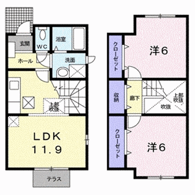 ファミ－ルしおたＡ 102【管理NO：1-011780301-01020】 ★家具家電は申し込み後に搬入します★ ★2026年10月上旬入居可能★の外観画像