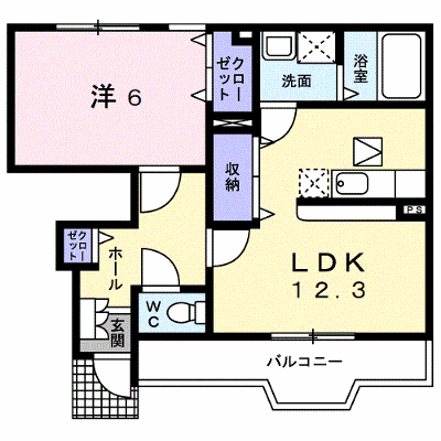 スターブル・Ｙ 102【管理NO：1-014060201-01020】 ★家具家電は申し込み後に搬入します★ ★2026年10月中旬入居可能★の外観画像
