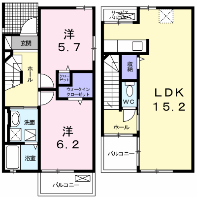 レクイアーレ７２　Ａ 101【管理NO：1-018144701-01010】 ★家具家電は申し込み後に搬入します★ ★2026年10月上旬入居可能★の外観画像
