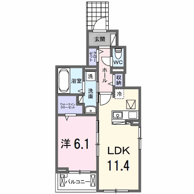 サンティエＮＡＧＡＩ 101【管理NO：1-028490701-01010】 ★家具家電は申し込み後に搬入します★の外観画像