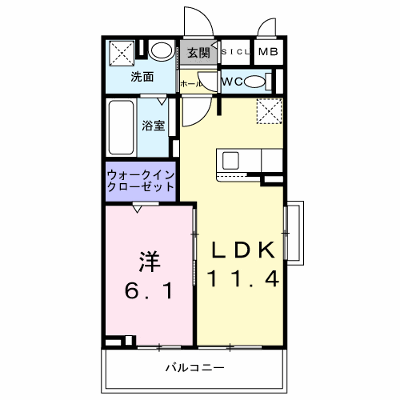 グラン・ステラータ 201【管理NO：1-028407801-02010】 ★家具家電は申し込み後に搬入します★ ★2026年09月下旬入居可能★の外観画像