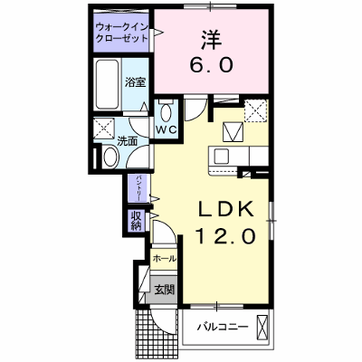 フラン・リーリエ 103【管理NO：1-026156601-01030】 ★家具家電は申し込み後に搬入します★ ★2026年09月中旬入居可能★の外観画像