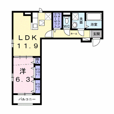 キャスロック北花田 102【管理NO：1-027803601-01020】 ★家具家電は申し込み後に搬入します★ ★2026年09月下旬入居可能★の外観画像