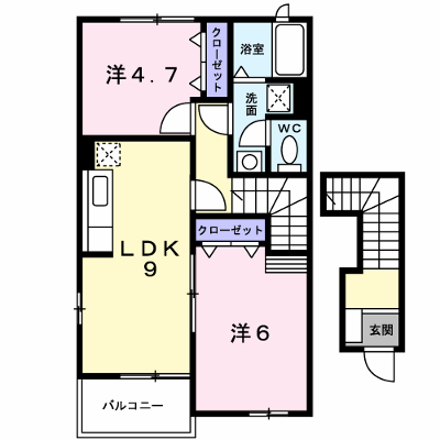 メゾン・ユニティー 201【管理NO：1-013345201-02010】 ★家具家電は申し込み後に搬入します★の外観画像