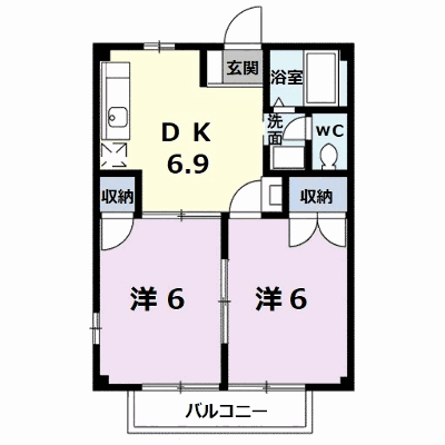 ファミールあぞのⅡ 103【管理NO：1-006757102-01030】 ★家具家電は申し込み後に搬入します★ ★2026年09月下旬入居可能★の外観画像