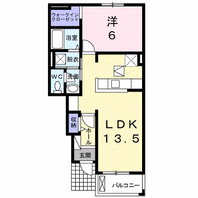 セレーナ　Ｂ 103【管理NO：1-018684802-01030】 ★家具家電は申し込み後に搬入します★ ★2026年10月中旬入居可能★の外観画像