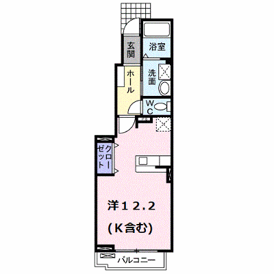 プラダ　グレイス 103【管理NO：1-014715101-01030】 ★家具家電は申し込み後に搬入します★ ★2026年10月上旬入居可能★の外観画像