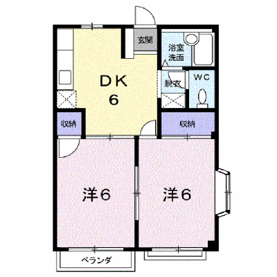 エルディム楽天Ａ 201【管理NO：1-004207601-02010】 ★家具家電は申し込み後に搬入します★ ★2026年09月下旬入居可能★の外観画像