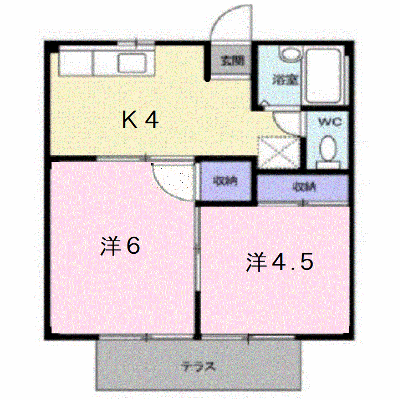 シティハイツ羽原Ａ 203【管理NO：1-001455601-02030】 ★家具家電は申し込み後に搬入します★ ★2026年10月中旬入居可能★の外観画像