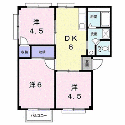 シティハイツ新涯Ａ 201【管理NO：1-000372001-02010】 ★家具家電は申し込み後に搬入します★の外観画像
