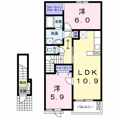 フェリーチェ 203【管理NO：1-019939201-02030】 ★家具家電は申し込み後に搬入します★の外観画像
