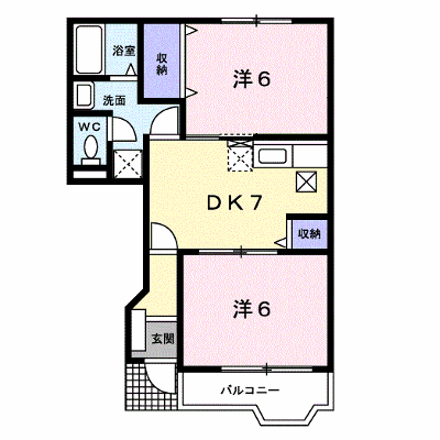 スクエアルート２００１ 102【管理NO：1-010601001-01020】 ★家具家電は申し込み後に搬入します★ ★2026年10月中旬入居可能★の外観画像