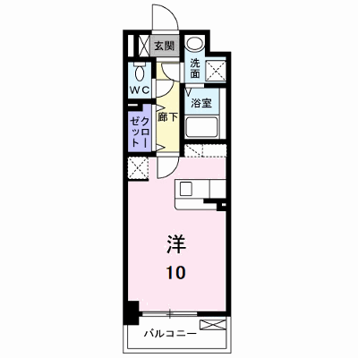 ロータス青山２ 105【管理NO：1-026205602-01040】 ★家具家電は申し込み後に搬入します★ ★2026年10月中旬入居可能★の外観画像