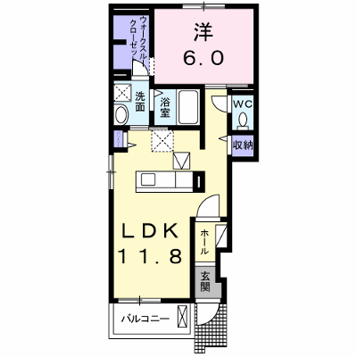 ハッピースマイルビラⅢ 101【管理NO：1-020657103-01010】 ★家具家電は申し込み後に搬入します★ ★2026年10月中旬入居可能★の外観画像
