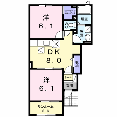 ノイ　プロメナーデ 102【管理NO：1-018594301-01020】 ★家具家電は申し込み後に搬入します★ ★2026年10月上旬入居可能★の外観画像