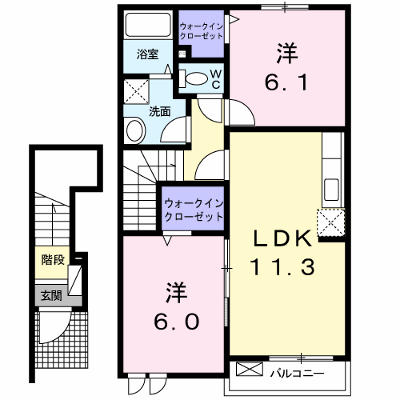 サザン・ガーデン「さくら」Ａ 202【管理NO：1-016109801-02020】 ★家具家電は申し込み後に搬入します★ ★2026年10月中旬入居可能★の外観画像