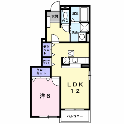 メゾンブリーズＡ棟 102【管理NO：1-013916701-01020】 ★家具家電は申し込み後に搬入します★ ★2026年10月中旬入居可能★の外観画像
