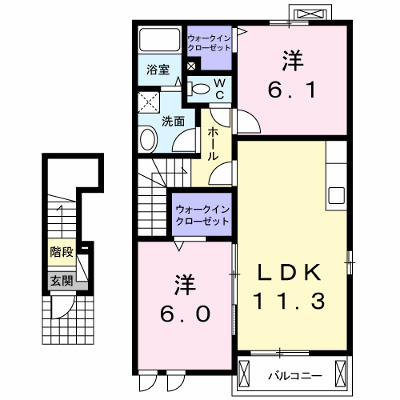 サウスメロウ　Ｂ棟 202【管理NO：1-015632402-02020】 ★家具家電は申し込み後に搬入します★ ★2026年10月上旬入居可能★の外観画像