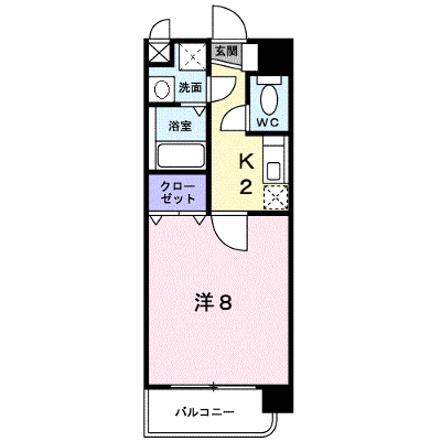 グラン・ビュ－高麗 402【管理NO：1-012906401-04020】 ★家具家電は申し込み後に搬入します★ ★2026年10月中旬入居可能★の外観画像