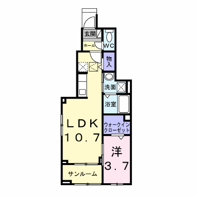フォルシュ 103【管理NO：1-028353301-01030】 ★家具家電は申し込み後に搬入します★の外観画像