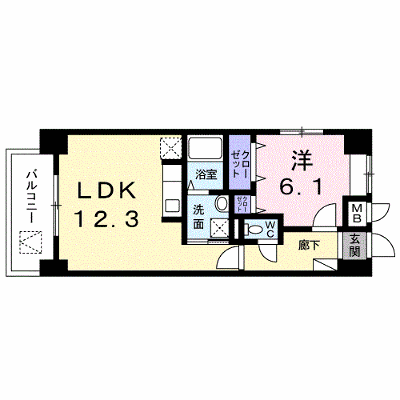 グリンデルヴァルト 113【管理NO：1-021288101-01130】 ★家具家電は申し込み後に搬入します★ ★2026年10月上旬入居可能★の外観画像