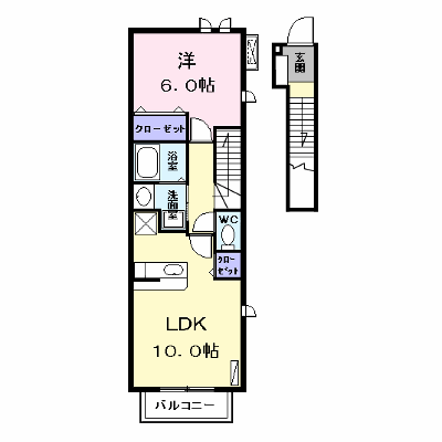 椛（もみじ） 201【管理NO：1-017718001-02010】 ★家具家電は申し込み後に搬入します★ ★2026年10月上旬入居可能★の外観画像