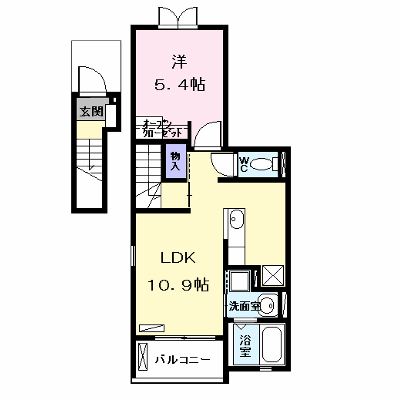 京　（ＫＥＩ） 203【管理NO：1-019156901-02030】 ★家具家電は申し込み後に搬入します★ ★2026年10月中旬入居可能★の外観画像
