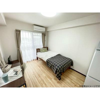 ユニオンマンスリー春日部１　703　1K・シングル☆【禁煙ルーム】人気の角部屋！バストイレ別＆温水洗浄便座完備♪デスク・チェア＆たっぷり収納2ドア冷蔵庫など生活家電のあるお部屋の外観画像