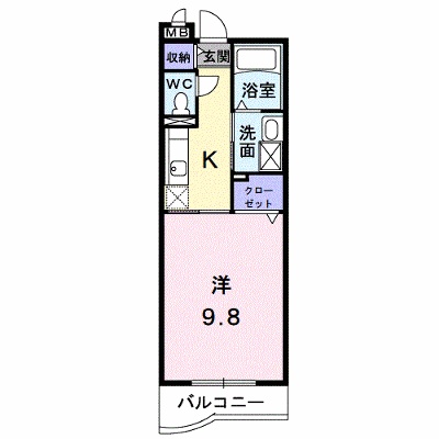 サン・ロイヤルガーデンＣ 205【管理NO：1-016013401-02050】 ★家具家電は申し込み後に搬入します★ ★2026年10月中旬入居可能★の外観画像