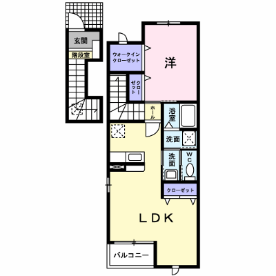 ブライトサンライズＣ 201【管理NO：1-013194801-02010】 ★家具家電は申し込み後に搬入します★ ★2026年10月中旬入居可能★の外観画像