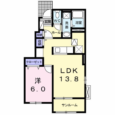 エトワール・イースト 101【管理NO：1-019091701-01010】 ★家具家電は申し込み後に搬入します★ ★2026年10月中旬入居可能★の外観画像