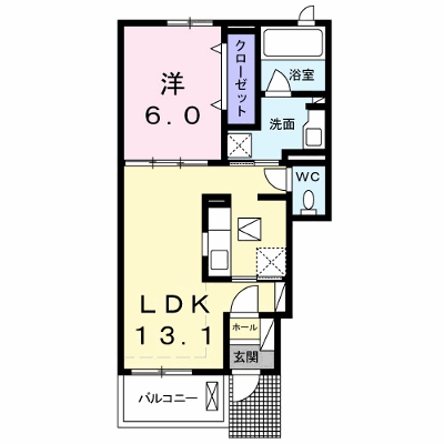 クオーレ優　Ⅱ 102【管理NO：1-021067401-01020】 ★家具家電は申し込み後に搬入します★ ★2026年10月上旬入居可能★の外観画像