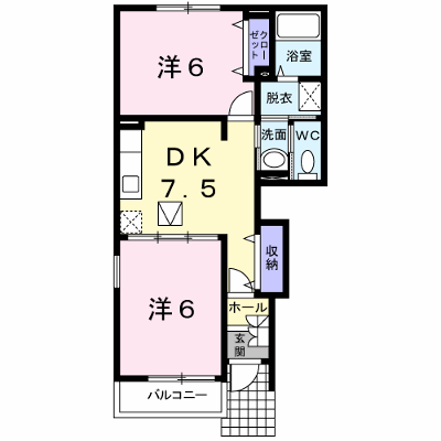 クオリティ・エヴァン 101【管理NO：1-012723201-01010】 ★家具家電は申し込み後に搬入します★の外観画像