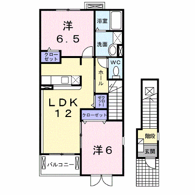 エレヴァートピアＢ 203【管理NO：1-015319802-02030】 ★家具家電は申し込み後に搬入します★の外観画像